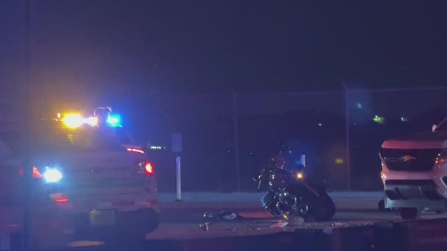 Large investigation underway after crash involving motorcycle in Miami Lakes