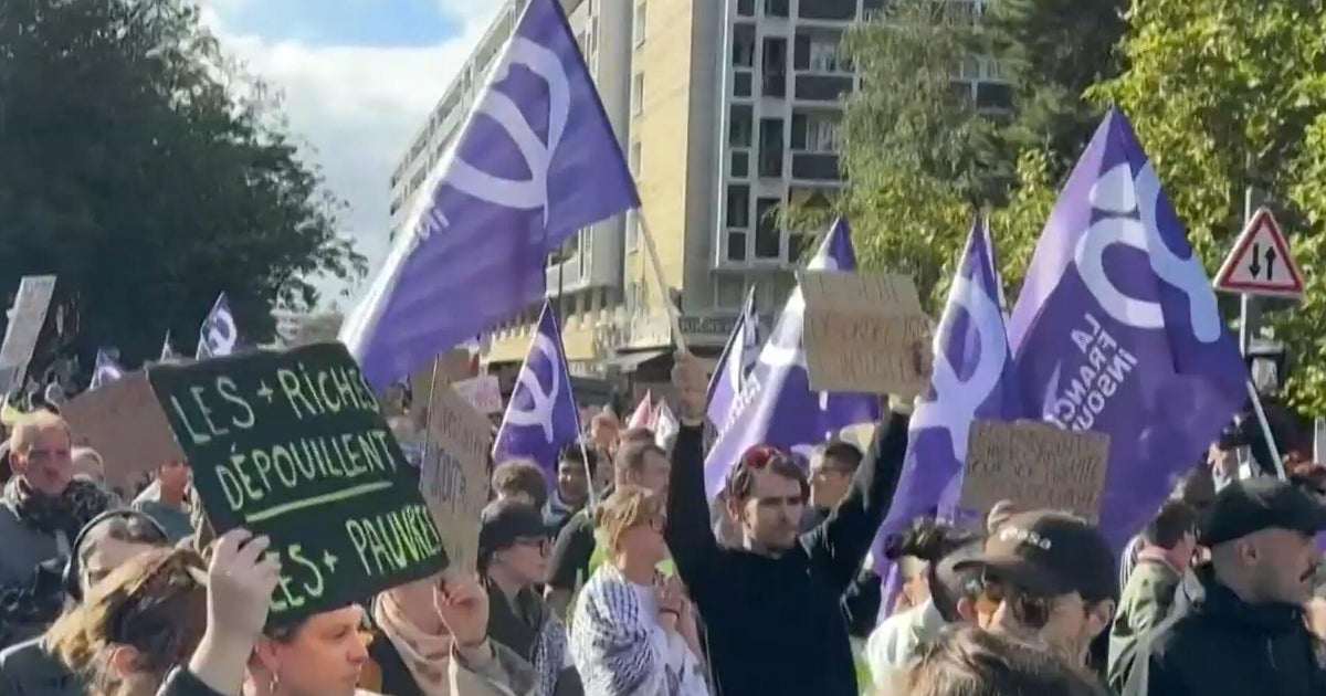Anti-government protests explode in France