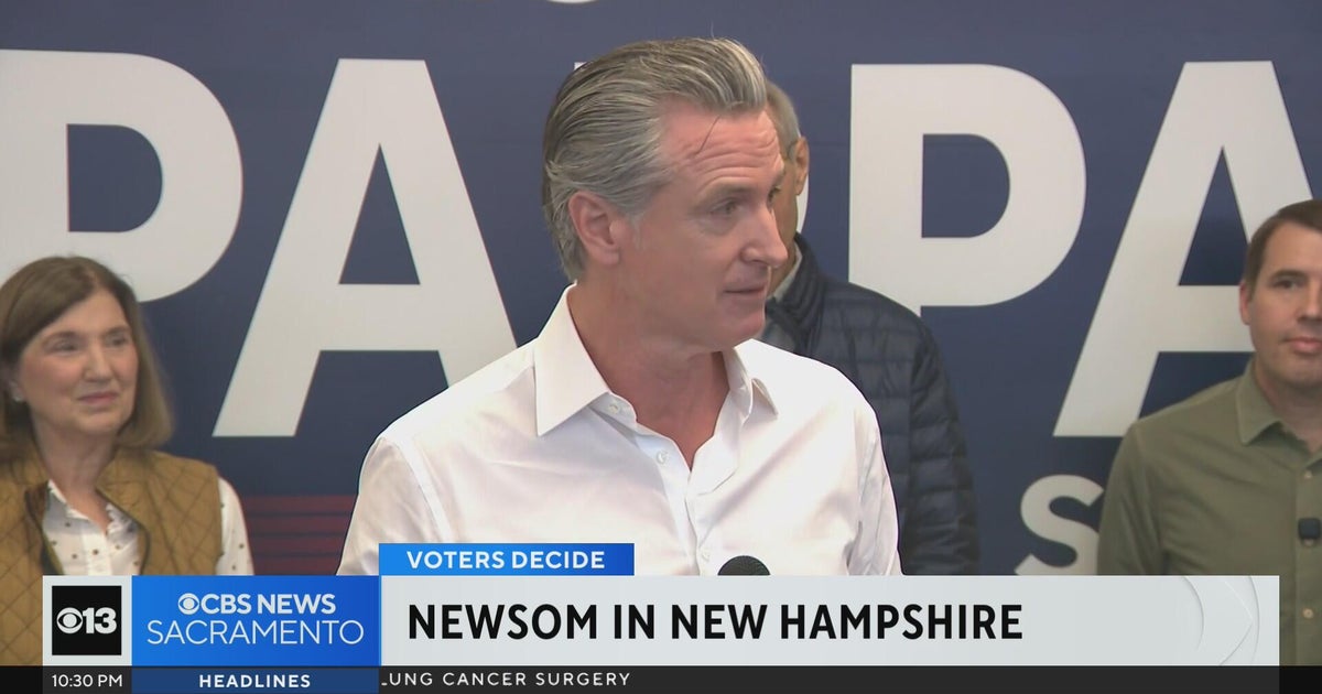 Newsom campaigns in New Hampshire for Democratic fundraising ahead of election