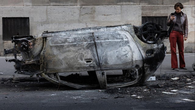France imposes curfews amid violent protests