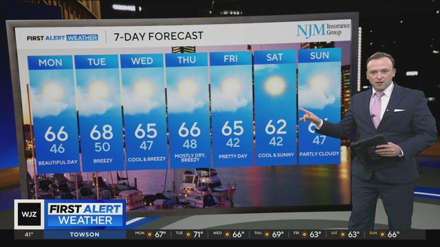 Nice fall weather sticks around this week in Maryland