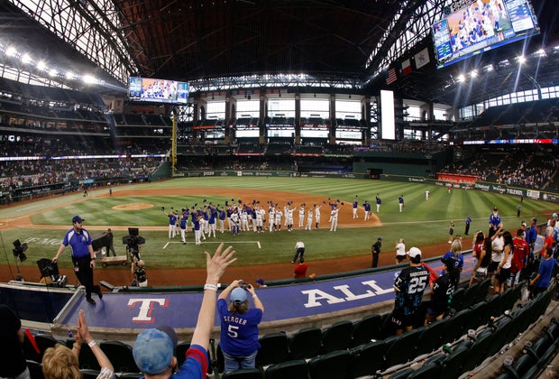 The Texas Rangers at Globe Life Field 