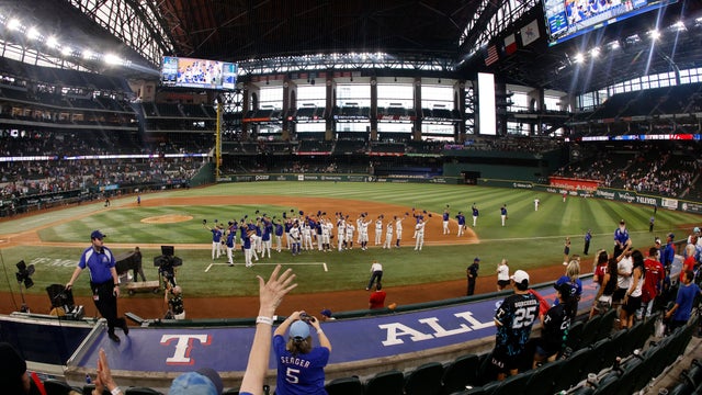 The Texas Rangers at Globe Life Field 