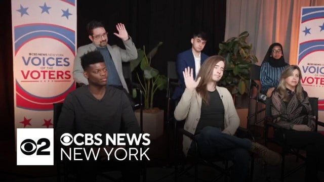 Voters talk New York state affordability with CBS News New York