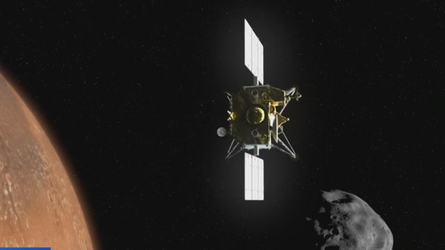 Japan launches mission to collect samples from Mars' moon Phobos