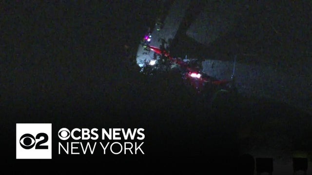First responders on scene of helicopter hard landing in Kinnelon, N.J.