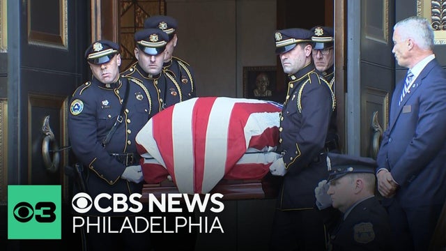 Thousands honor fallen Philadelphia police officer Shane Seiber at funeral service