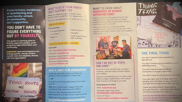 transgender mailers Texas 2026 midterms 