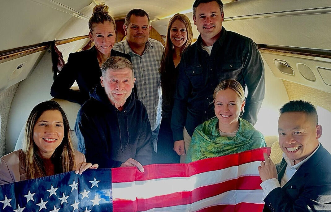 American Stephen Hubbard released by Russia, Trump confirms