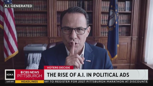 AI-generated ads are on the rise in politics. Are they allowed to be used?