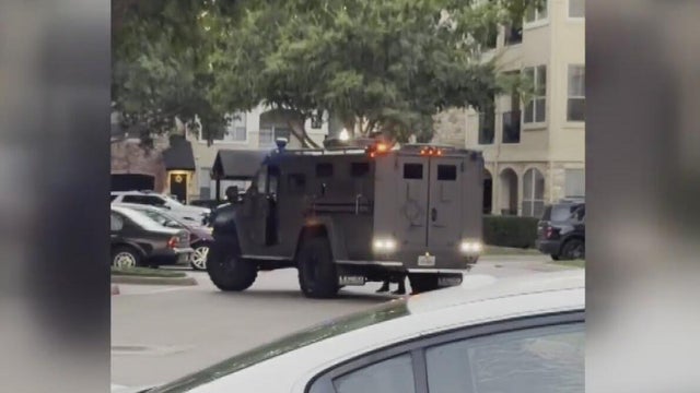Suspect arrested after SWAT standoff at Frisco apartment complex