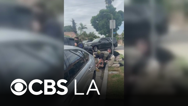 Long Beach protesters demand leaders do more after U.S. citizen injured during ICE operation