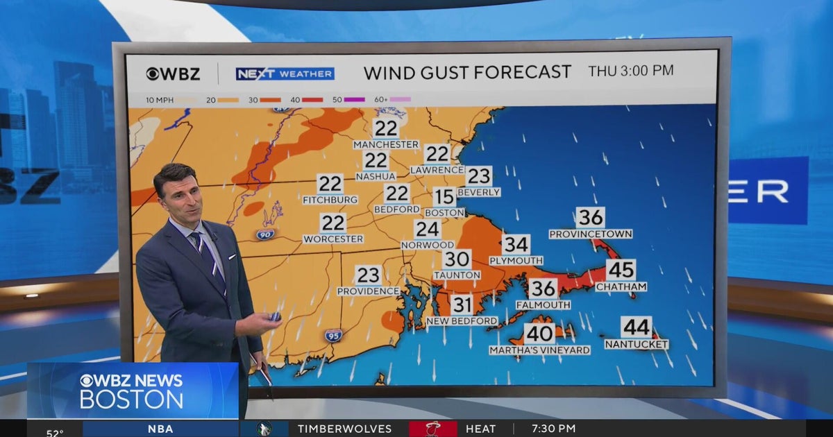 Next Weather: WBZ evening forecast for October 21, 2026 - CBS Boston