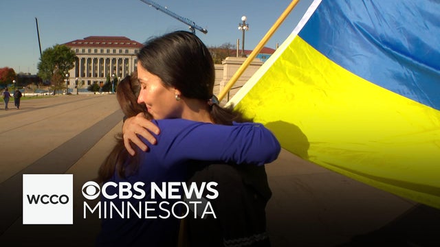 Minnesotans rally at the State Capitol for Ukraine as peace talks move forward