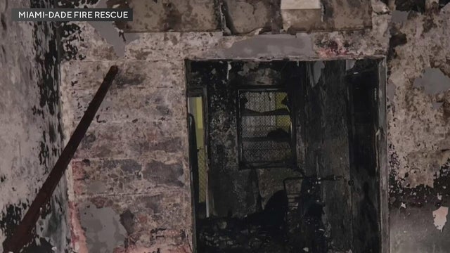 Liberty City duplex fire displaces 4, Miami fire officials say