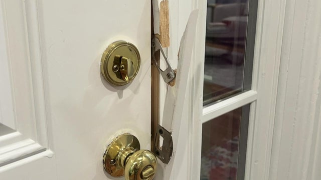 Westboro door damaged 