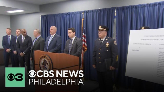Federal charges announced against Eric Lewis, man accused in fatal shooting of Philadelphia officer