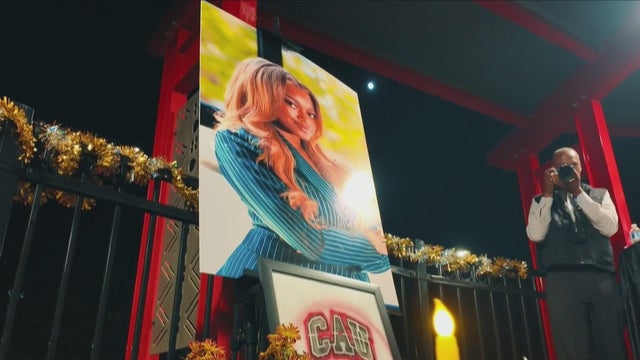 Clark Atlanta student killed in car crash honored at candlelight vigil
