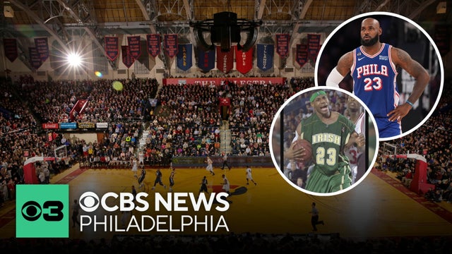 In 2002, LeBron James made headlines at the Palestra against Philly's top high school team