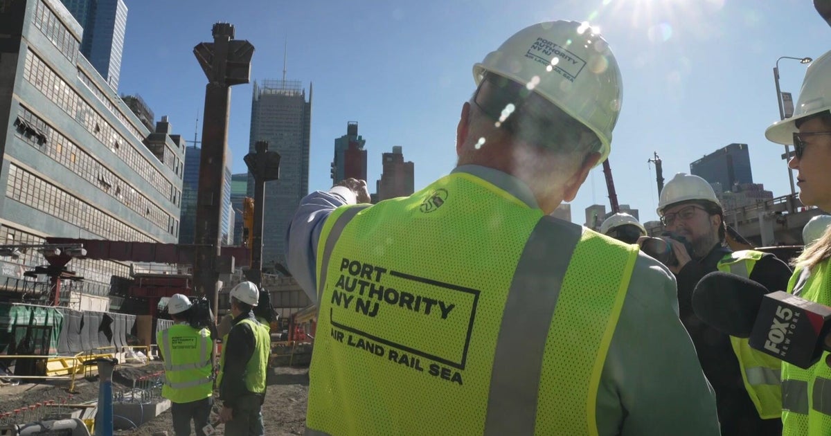 Go behind the scenes at the Port Authority Bus Terminal rebuilding project