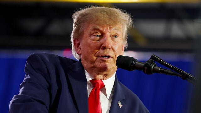 President Trump Holds Midterm Election Rally In Iowa 