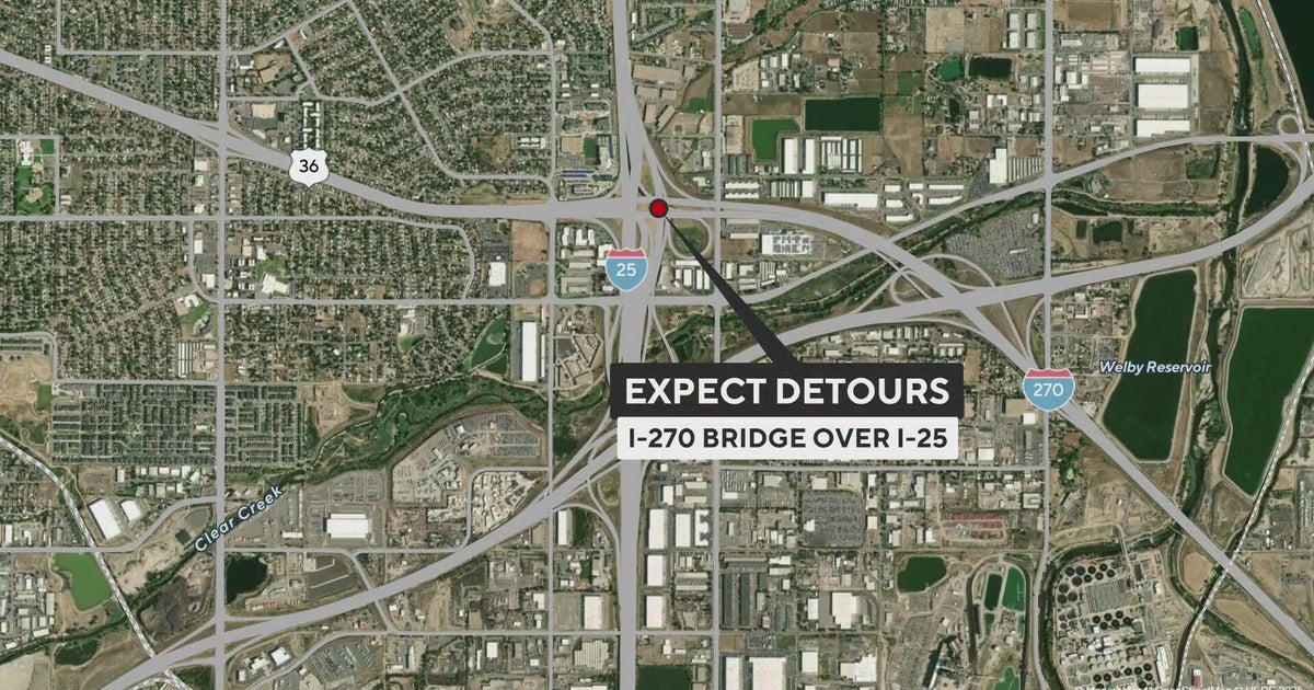 CDOT temporarily closes eastbound I-270 and Highway 36 bridge over I-25 ...