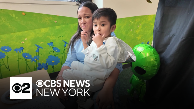 Long Island City toddler with rare medical condition gets out-of-this-world wish