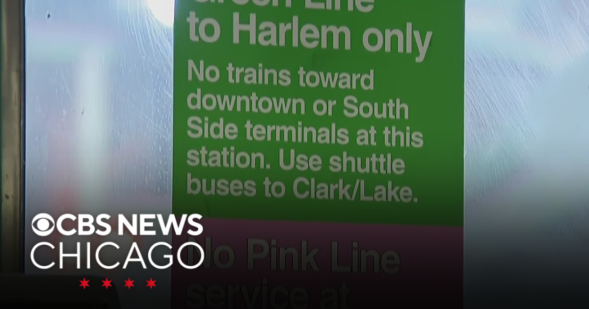 All elevated CTA Loop trains shut down for weekend - CBS Chicago