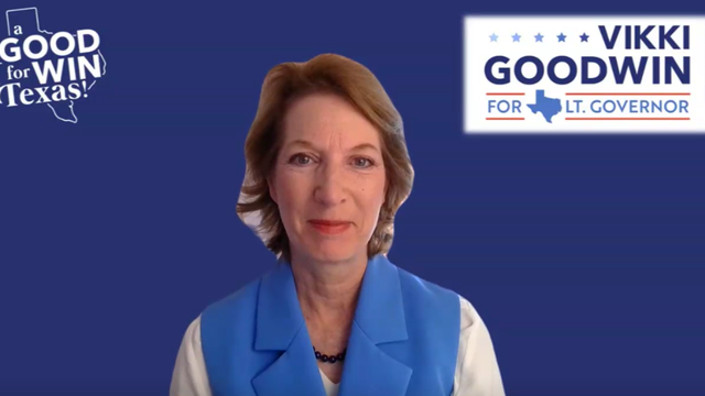 Vikki Goodwin gives closing argument to voters, seeks to unseat Lt. Gov. Dan Patrick in tight race