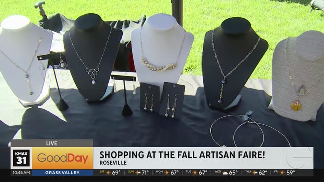 Shopping at the Fall Artisan Faire! 10am