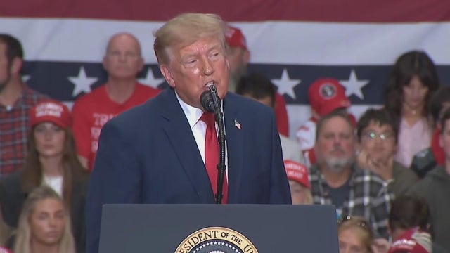 President Trump continues midterm election rallies
