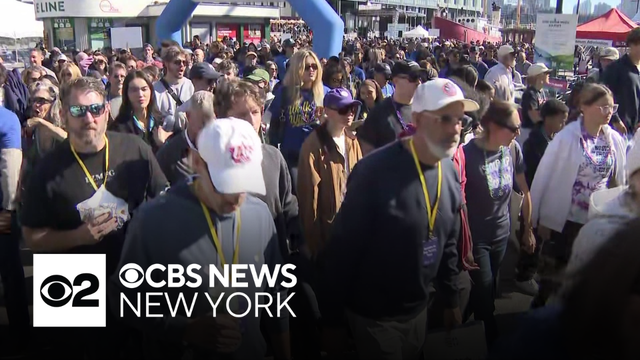 Out of the Darkness Walk draws hundreds in NYC to support suicide prevention