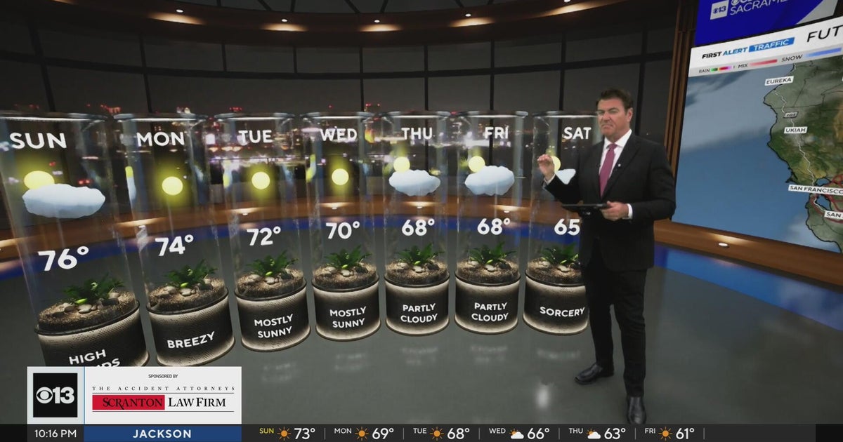 Saturday night Northern California weather forecast - October 24, 2026