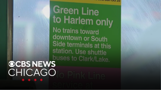 CTA Green, Pink line service impacted for additional 2 days due to bridge repairs