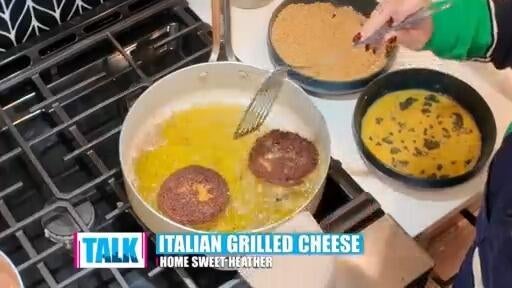 Italian grilled cheese | Home Sweet Heather