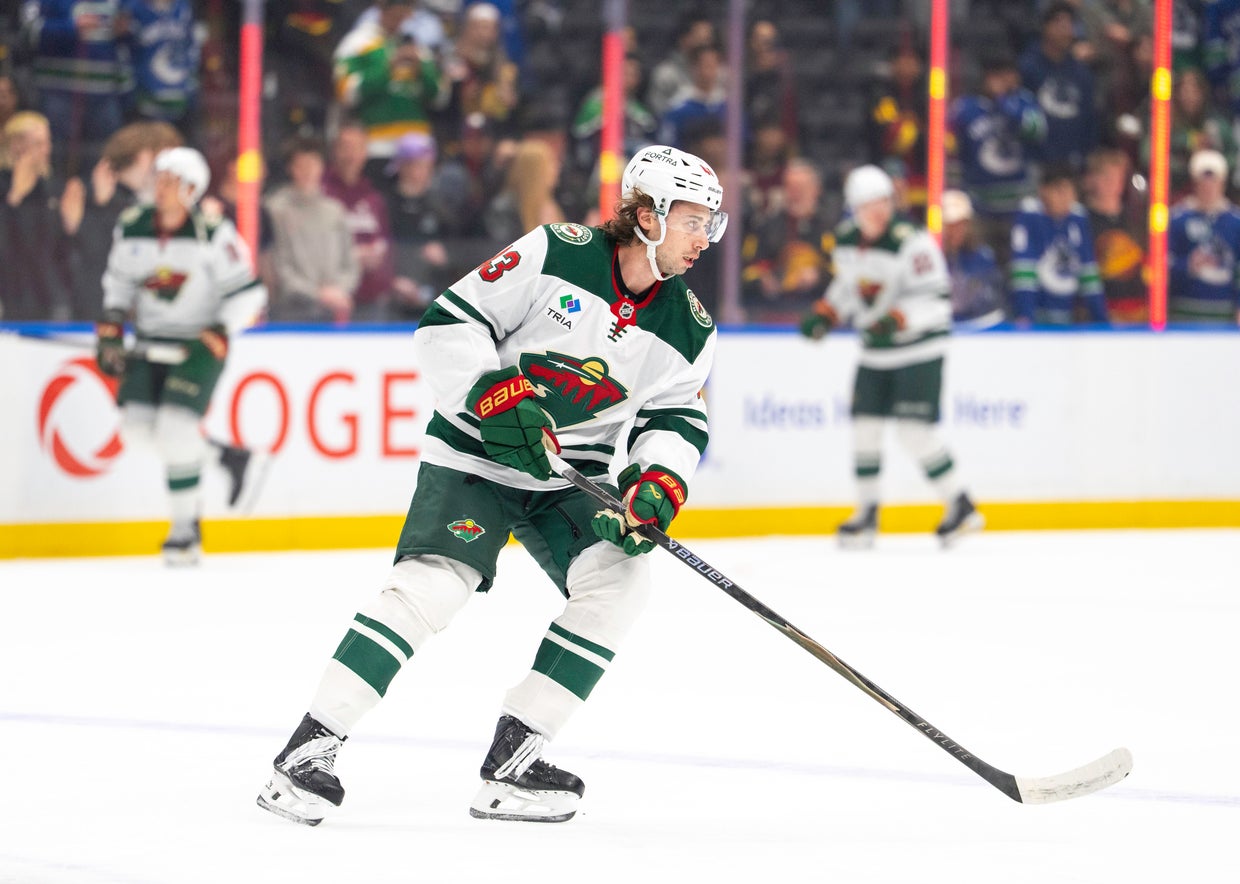 Quinn Hughes has goal, assist in his Vancouver return in Wild's 4-2 ...