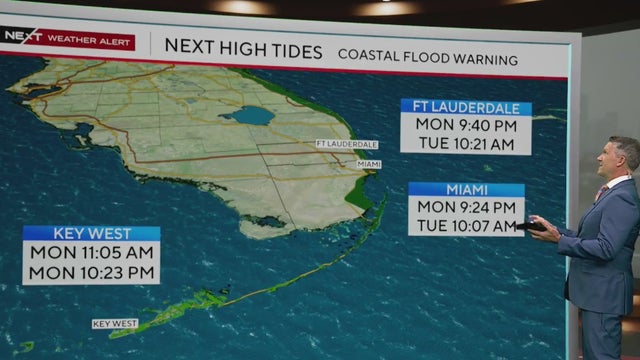 King tides, wind, downpours keeps South Florida at risk of additional flooding through Tuesday