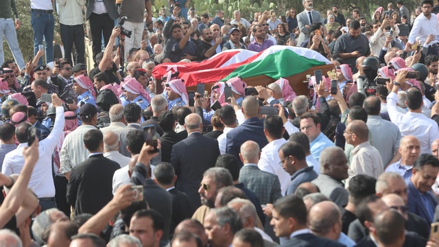 Funeral Held For Nine Killed In Attack At Church In Central Jordan 