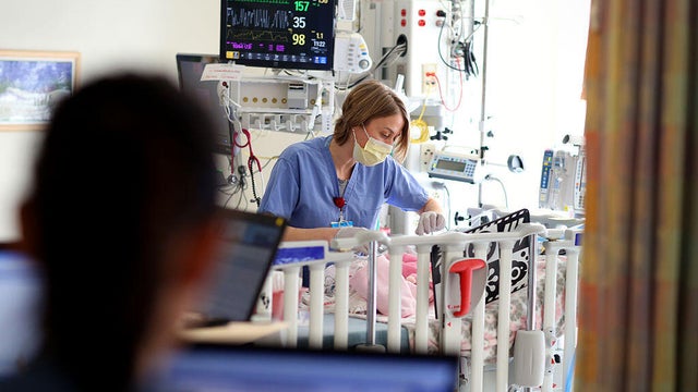 Boston Children's Hosptial Nurse At Work 