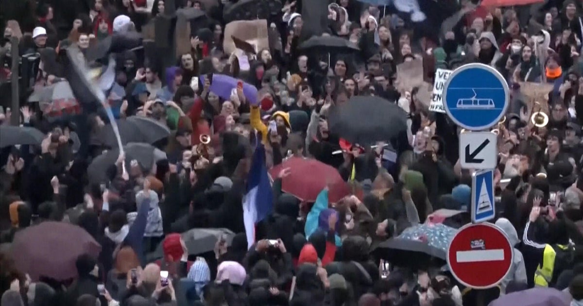 French protests continued for another weekend