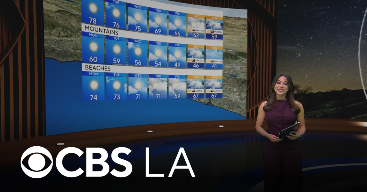 Alex Biston's NEXT Weather Forecast | Oct. 25 - CBS Los Angeles