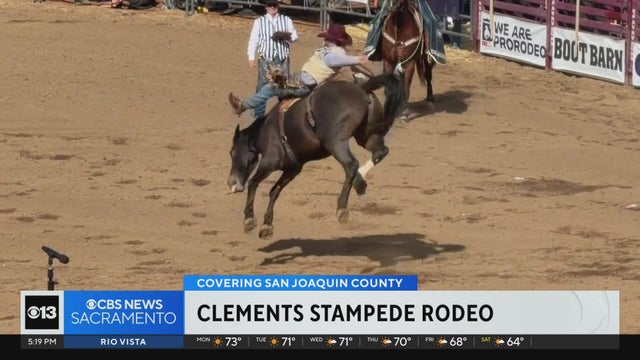 Excited crowds come out for Clements Stampede Rodeo