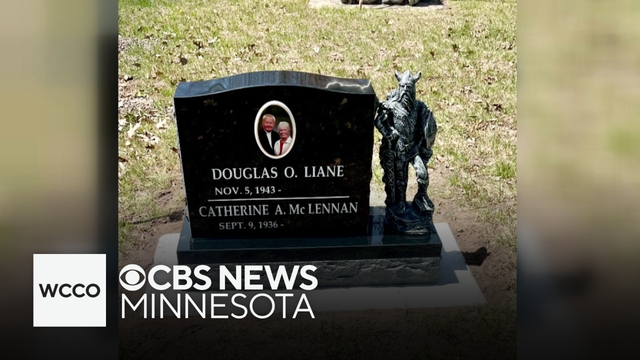 Minnesota man pleads for return of Viking statue stolen from couple's gravestone