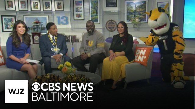It's homecoming week at Towson University and they are sharing the excitement with the community