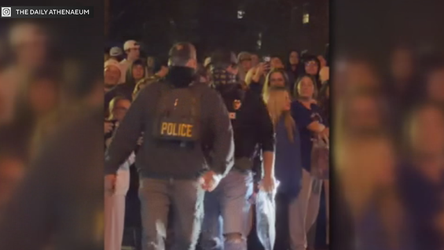 2 West Virginia University fraternity houses raided by campus police