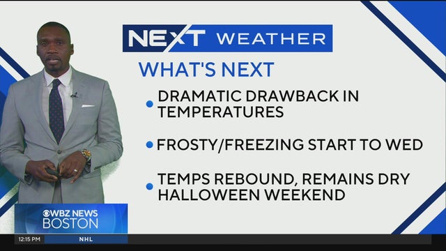 Next Weather: WBZ midday forecast for Oct. 27, 2026