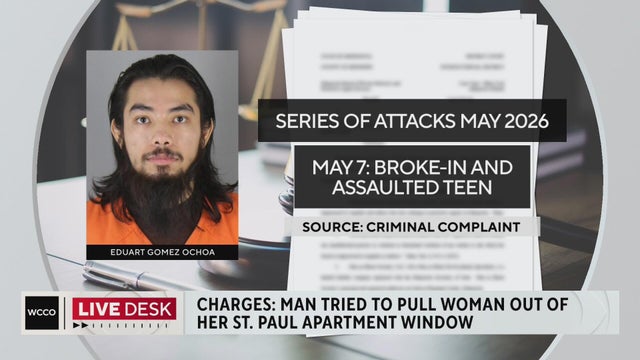 Man accused of trying to pull woman out of St. Paul apartment, and more morning headlines