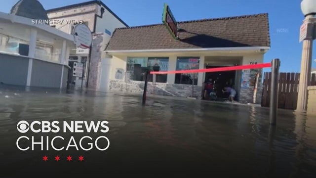 "King tides" causing flooding on both U.S. coasts