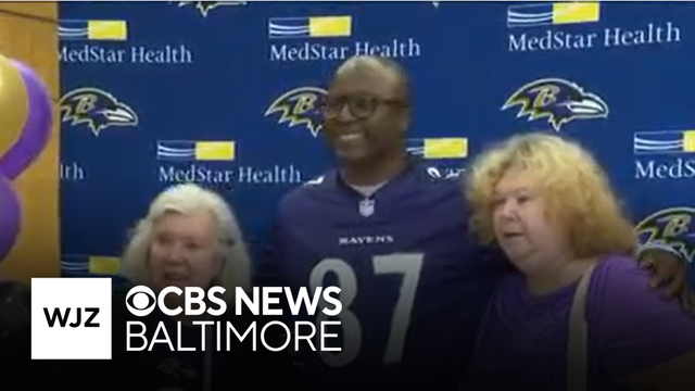 MedStar Health hosts Baltimore Ravens for tailgate experience with cancer patients