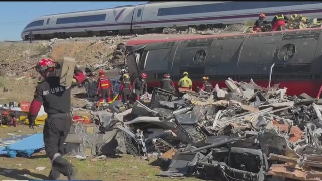 At least 68 dead in high-speed train collision in Spain, authorities say